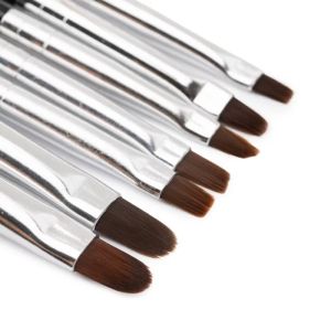 ЧЕТКИ за ГЕЛ ОВАЛ 7 бр ЧЕРНИ