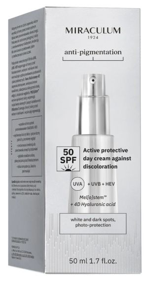 ANTI-PIGMENTATION - АКТИВЕН КРЕМ С SPF 50 СРЕЩУ ПИГМЕНТАЦИЯ 50мл