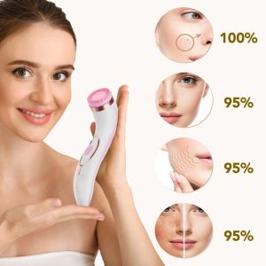 ЧЕТКА ЗА ЛИЦЕ 4 В 1 - LUMINEO PRO HOME SPA + ГЕЛ ЗА АКНЕИЧНА КОЖА 100 мл - РОЗОВА