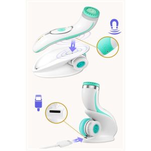 ЧЕТКА ЗА ЛИЦЕ 4 В 1 - LUMINEO PRO HOME SPA + ГЕЛ ЗА АКНЕИЧНА КОЖА - 100мл - ТЮРКОАЗ