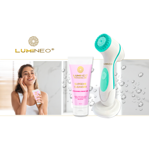 ЧЕТКА ЗА ЛИЦЕ 3 В 1 - LUMINEO HOME SPA + ГЕЛ ЗА АКНЕИЧНА КОЖА 100 мл