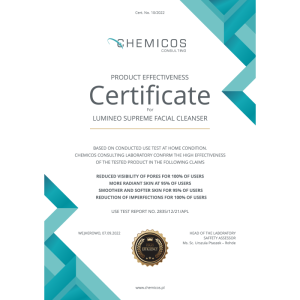 ПОЧИСТВАЩ ГЕЛ ЗА ВСЕКИ ТИП КОЖА - LUMINEO PRO LINE - 100мл