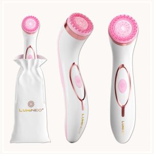 ЧЕТКА ЗА ЛИЦЕ 4 В 1 - LUMINEO PRO HOME SPA + ГЕЛ ЗА ЧУВСТВИТЕЛНА КОЖА 100 мл - РОЗОВА