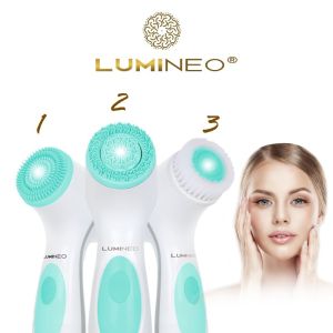 ЧЕТКА ЗА ЛИЦЕ 3 В 1 - LUMINEO HOME SPA + ГЕЛ ЗА ВСИЧКИ ТИПОВЕ КОЖА 100 мл
