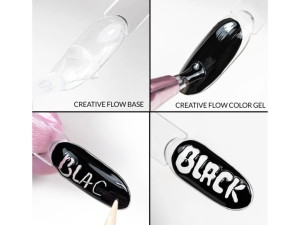 БАЗА ЗА ГЕЛ  - CREATIVE FLOW - MOLLY LACK - ЧЕРНА - 15мл