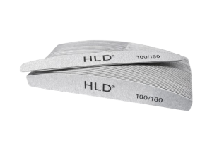 УЛТРАТЪНКА ПИЛА ЗА НОКТИ - 100/180 ПОЛУМЕСЕЦ - HLD