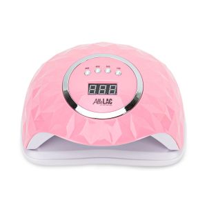LED/UV ЛАМПА ALLELAC Y13 248W СЪС СВАЛЯЩО СЕ ДЪНО - РОЗОВА