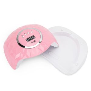 LED/UV ЛАМПА ALLELAC Y13 248W СЪС СВАЛЯЩО СЕ ДЪНО - РОЗОВА