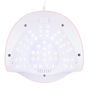 LED/UV ЛАМПА ALLELAC Y13 248W СЪС СВАЛЯЩО СЕ ДЪНО - РОЗОВА