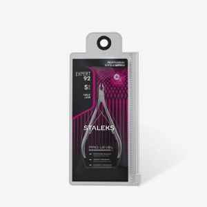 КЛЕЩИ ЗА КОЖИЧКИ STALEKS EXPERT NE-92-5 - 5мм