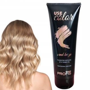 PROFIS USE COLOR - ОЦВЕТЯВАЩА МАСКА - SAND BEIGE 300мл